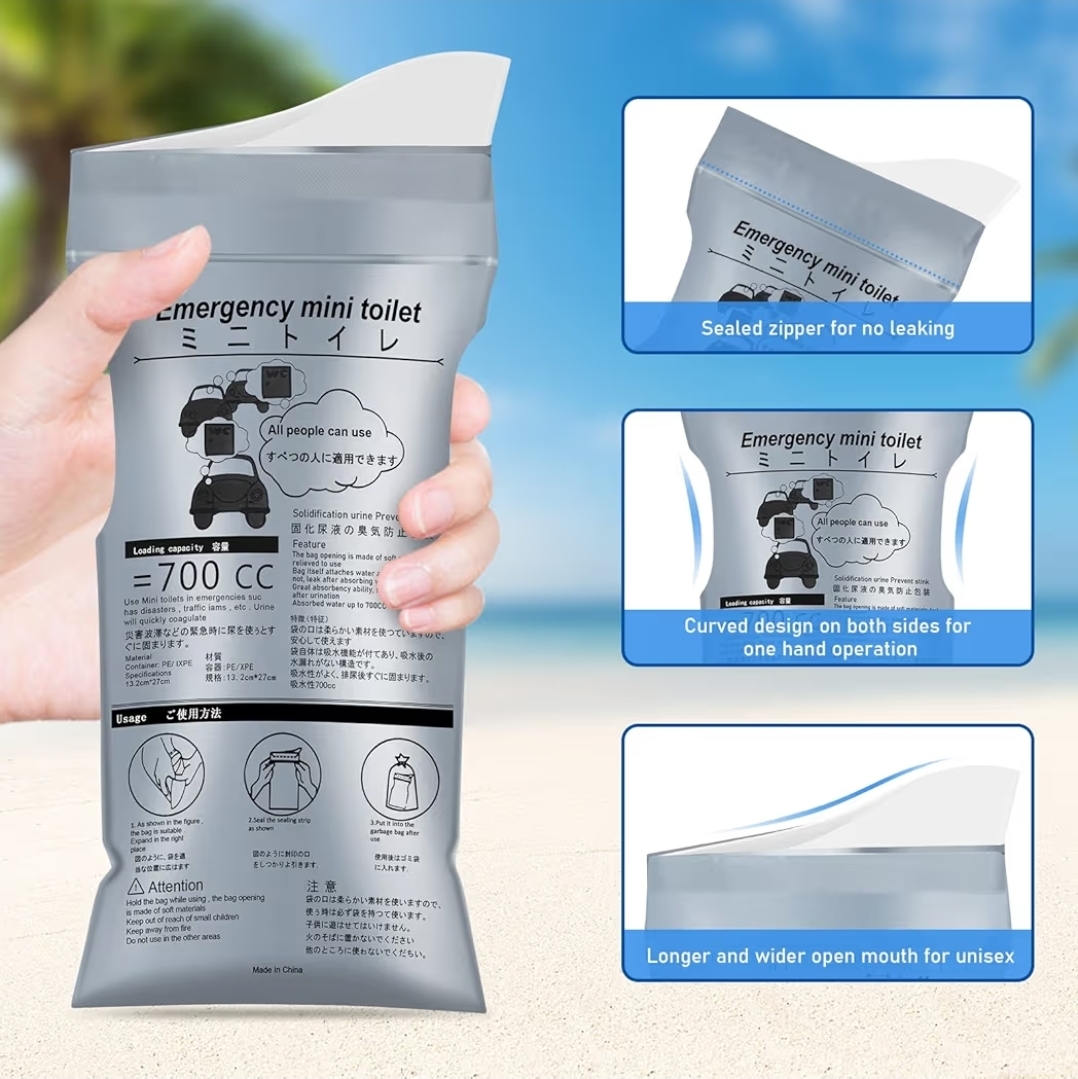 Read more about the article 700 ML Disposable Emergency Urinal Bag